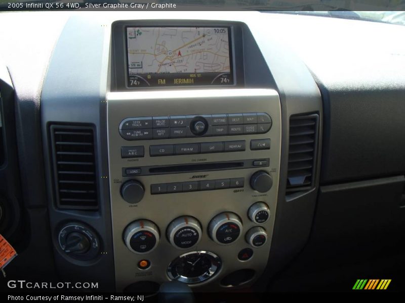 Silver Graphite Gray / Graphite 2005 Infiniti QX 56 4WD