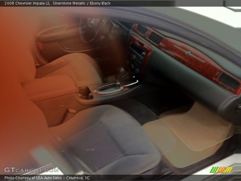 Silverstone Metallic / Ebony Black 2008 Chevrolet Impala LS