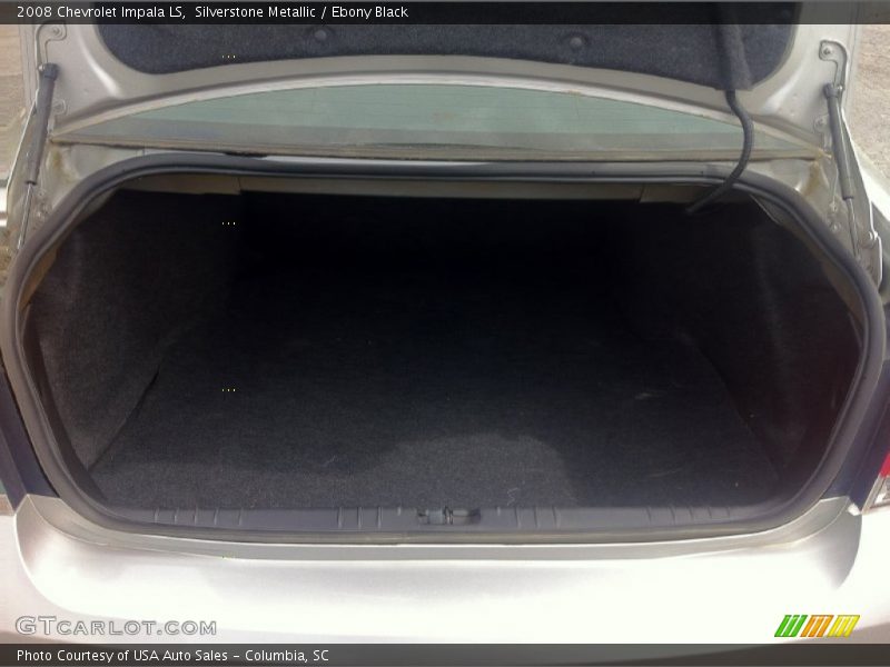 Silverstone Metallic / Ebony Black 2008 Chevrolet Impala LS