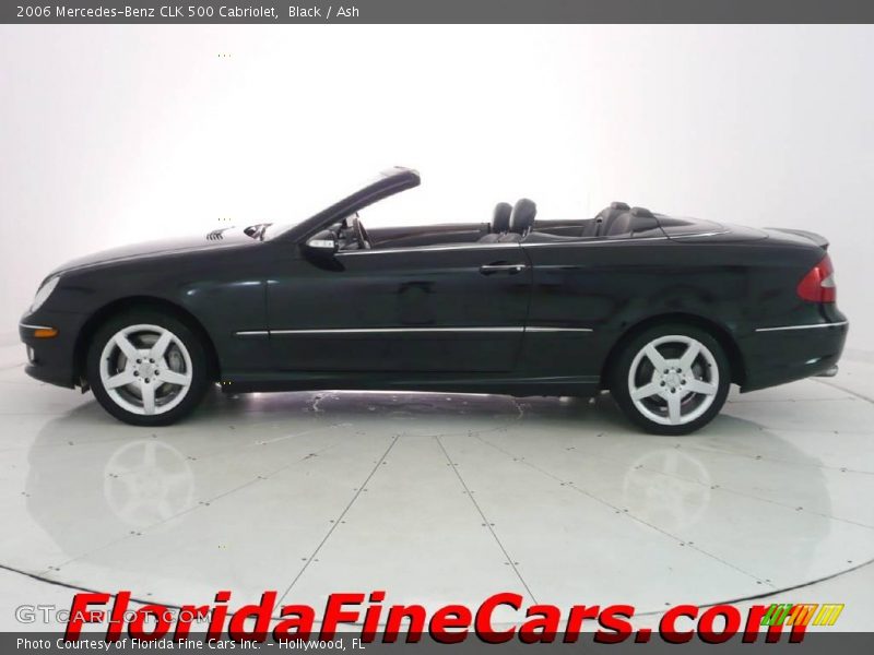 Black / Ash 2006 Mercedes-Benz CLK 500 Cabriolet