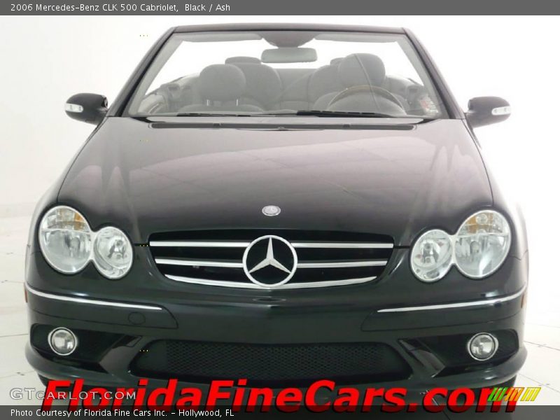 Black / Ash 2006 Mercedes-Benz CLK 500 Cabriolet