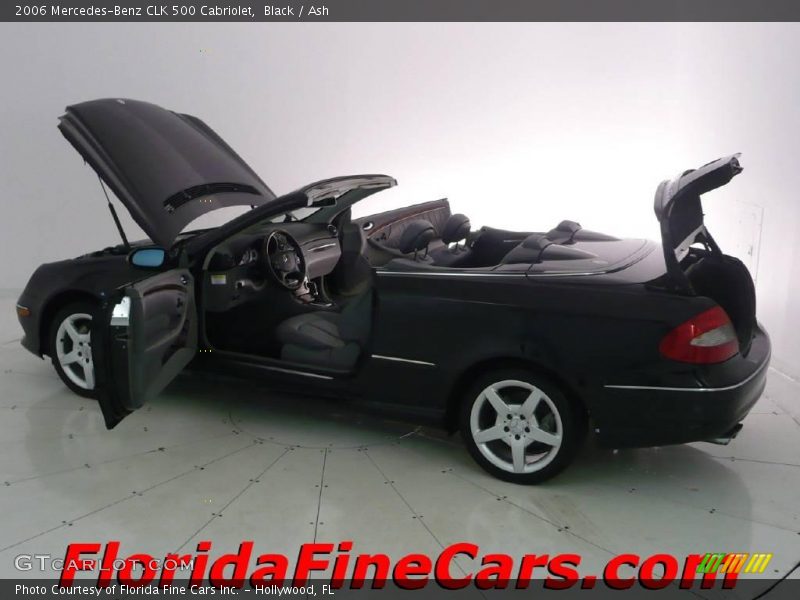 Black / Ash 2006 Mercedes-Benz CLK 500 Cabriolet