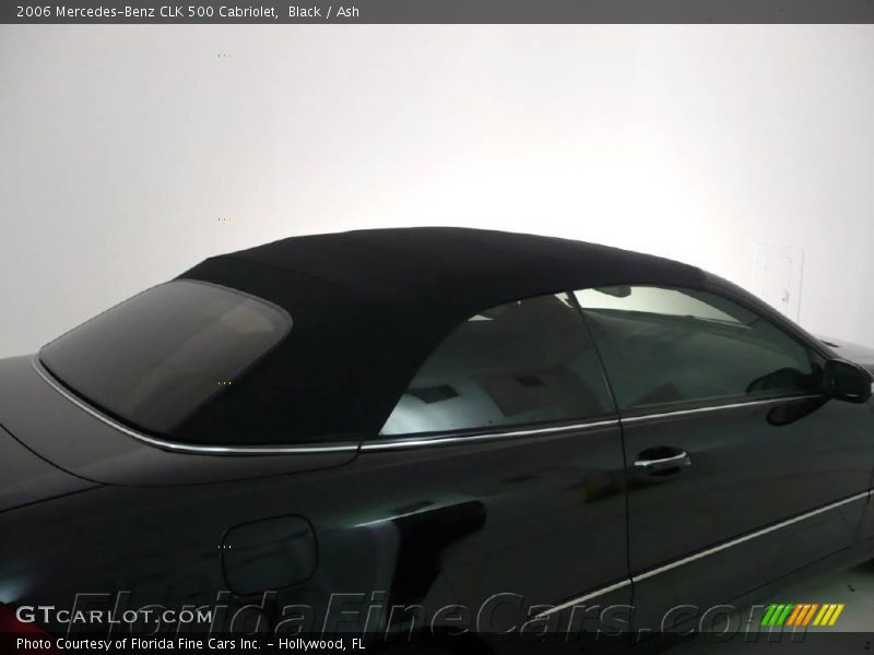 Black / Ash 2006 Mercedes-Benz CLK 500 Cabriolet
