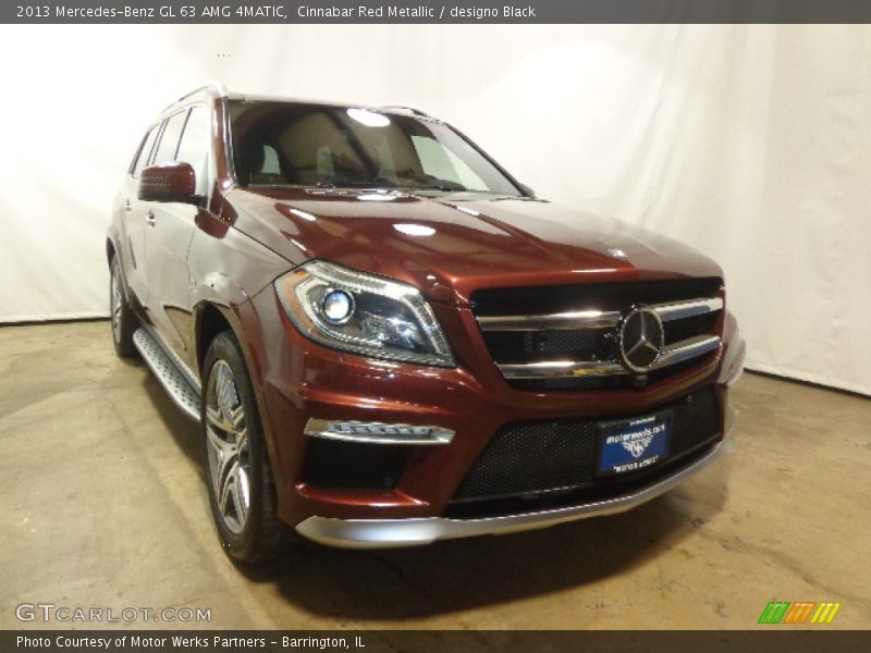 Cinnabar Red Metallic / designo Black 2013 Mercedes-Benz GL 63 AMG 4MATIC