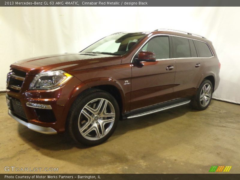 Cinnabar Red Metallic / designo Black 2013 Mercedes-Benz GL 63 AMG 4MATIC