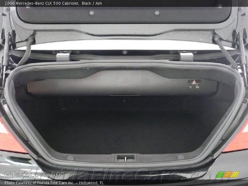 Black / Ash 2006 Mercedes-Benz CLK 500 Cabriolet