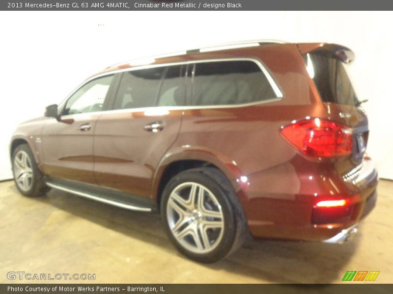 Cinnabar Red Metallic / designo Black 2013 Mercedes-Benz GL 63 AMG 4MATIC