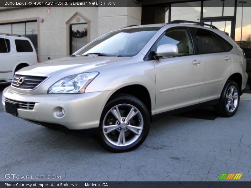 Savannah Metallic / Ivory 2006 Lexus RX 400h AWD Hybrid