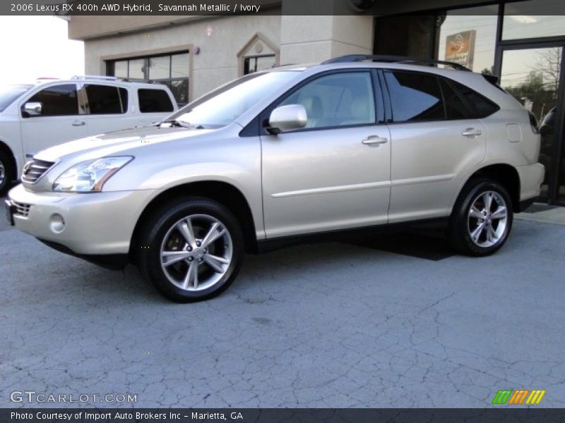 Savannah Metallic / Ivory 2006 Lexus RX 400h AWD Hybrid