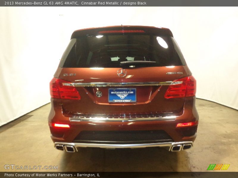 Cinnabar Red Metallic / designo Black 2013 Mercedes-Benz GL 63 AMG 4MATIC