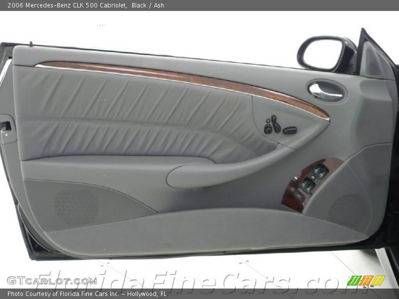 Black / Ash 2006 Mercedes-Benz CLK 500 Cabriolet
