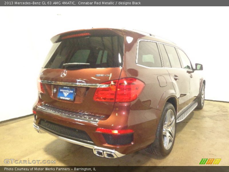 Cinnabar Red Metallic / designo Black 2013 Mercedes-Benz GL 63 AMG 4MATIC