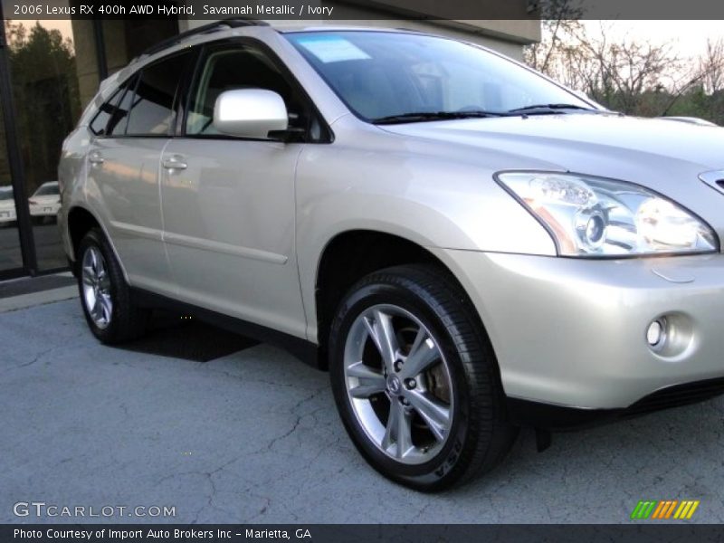 Savannah Metallic / Ivory 2006 Lexus RX 400h AWD Hybrid