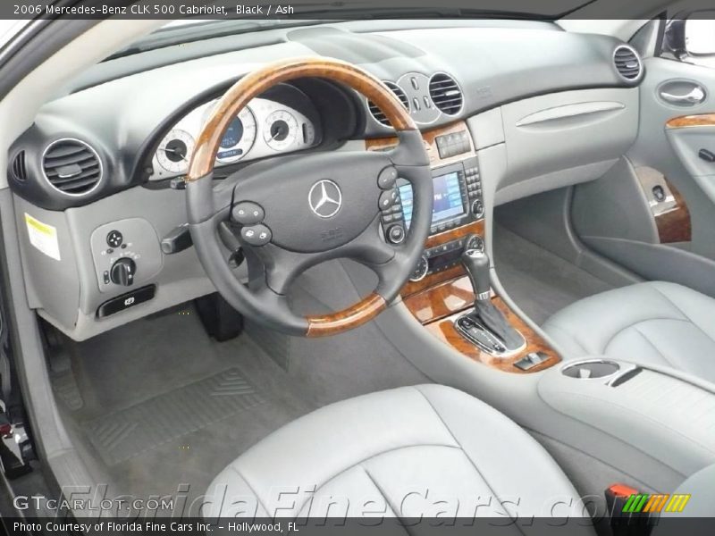 Black / Ash 2006 Mercedes-Benz CLK 500 Cabriolet