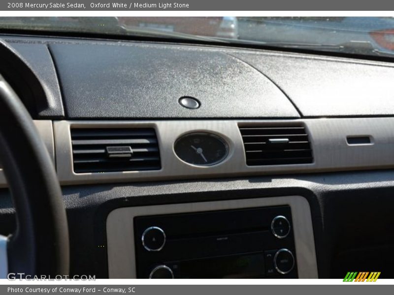 Oxford White / Medium Light Stone 2008 Mercury Sable Sedan