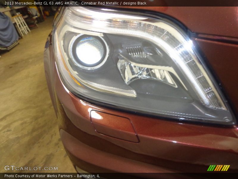 Cinnabar Red Metallic / designo Black 2013 Mercedes-Benz GL 63 AMG 4MATIC