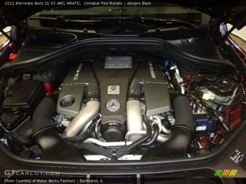  2013 GL 63 AMG 4MATIC Engine - 5.5 Liter AMG Biturbo DOHC 32-Valve V8