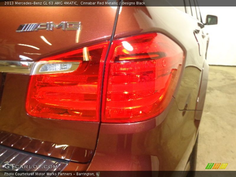 Cinnabar Red Metallic / designo Black 2013 Mercedes-Benz GL 63 AMG 4MATIC