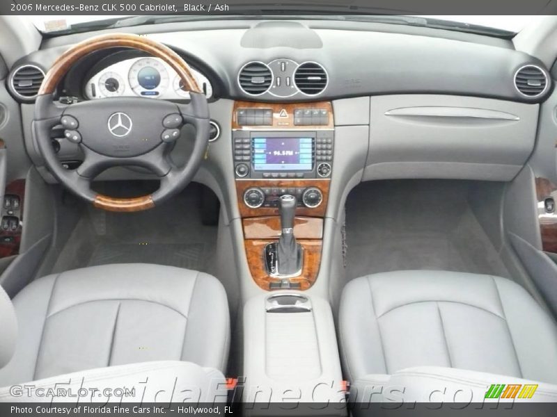 Black / Ash 2006 Mercedes-Benz CLK 500 Cabriolet