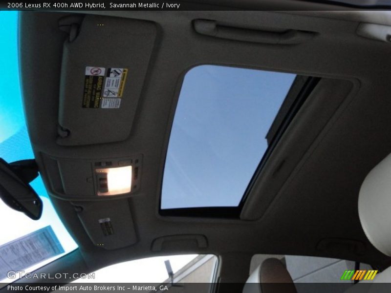 Savannah Metallic / Ivory 2006 Lexus RX 400h AWD Hybrid
