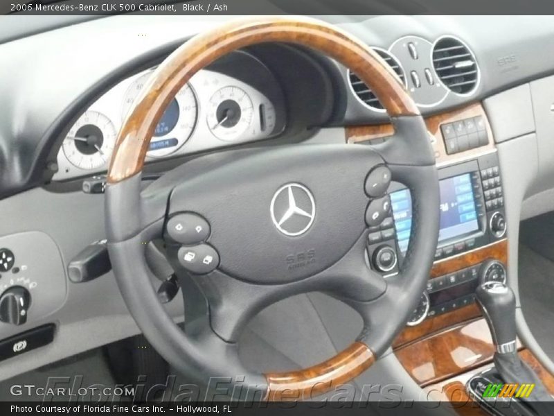 Black / Ash 2006 Mercedes-Benz CLK 500 Cabriolet