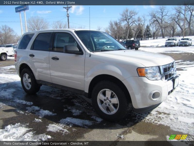 Oxford White / Stone 2012 Ford Escape XLS 4WD