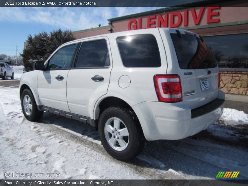Oxford White / Stone 2012 Ford Escape XLS 4WD