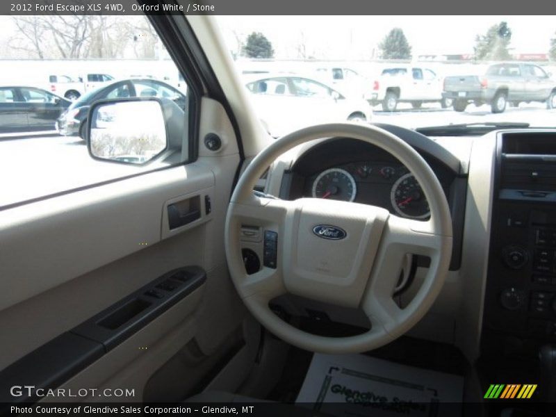 Oxford White / Stone 2012 Ford Escape XLS 4WD