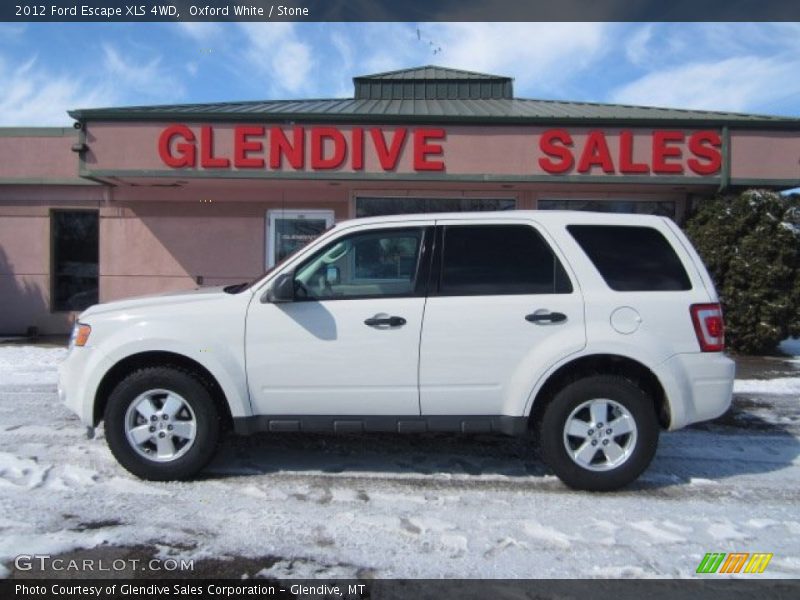 Oxford White / Stone 2012 Ford Escape XLS 4WD