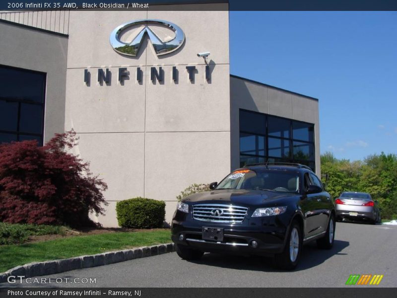 Black Obsidian / Wheat 2006 Infiniti FX 35 AWD