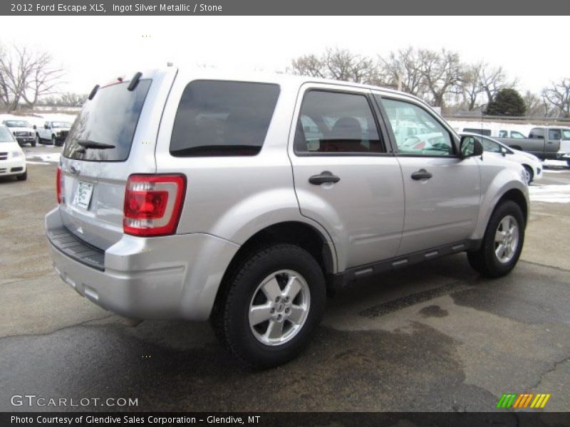 Ingot Silver Metallic / Stone 2012 Ford Escape XLS