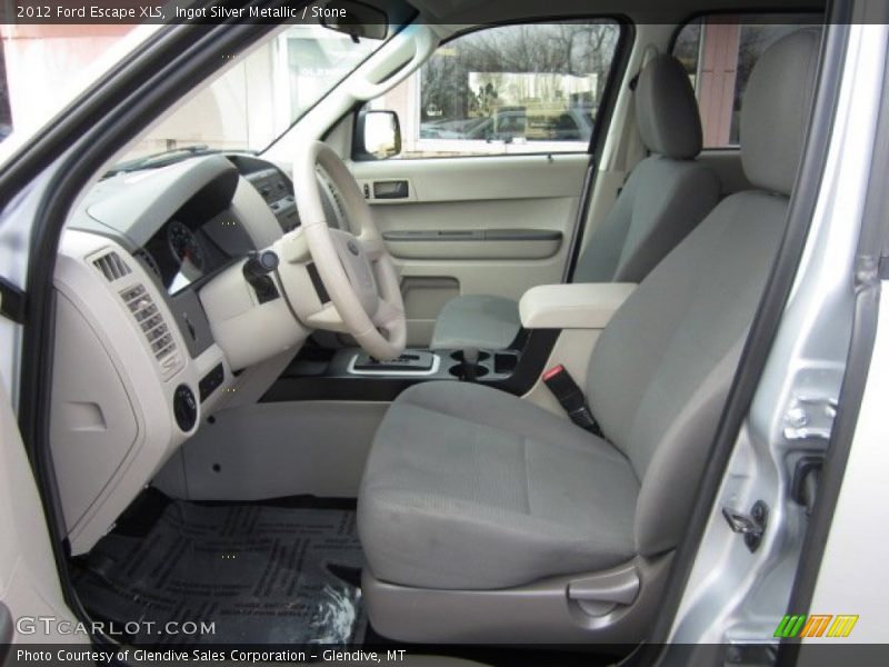 Ingot Silver Metallic / Stone 2012 Ford Escape XLS