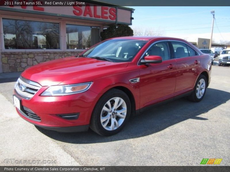 Red Candy / Light Stone 2011 Ford Taurus SEL