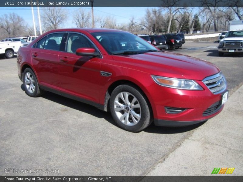 Red Candy / Light Stone 2011 Ford Taurus SEL