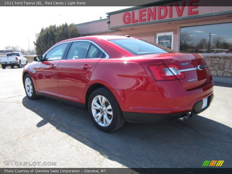Red Candy / Light Stone 2011 Ford Taurus SEL