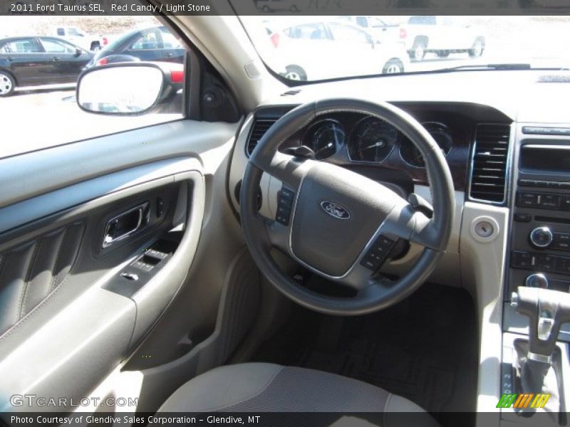 Red Candy / Light Stone 2011 Ford Taurus SEL