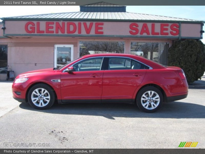 Red Candy / Light Stone 2011 Ford Taurus SEL