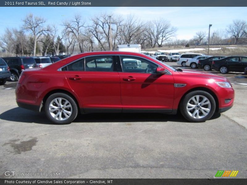 Red Candy / Light Stone 2011 Ford Taurus SEL