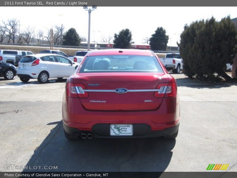 Red Candy / Light Stone 2011 Ford Taurus SEL