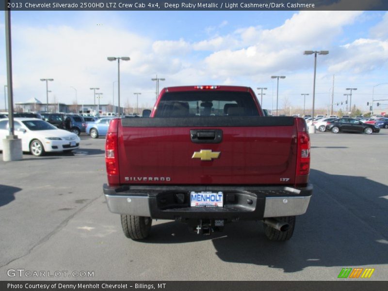 Deep Ruby Metallic / Light Cashmere/Dark Cashmere 2013 Chevrolet Silverado 2500HD LTZ Crew Cab 4x4