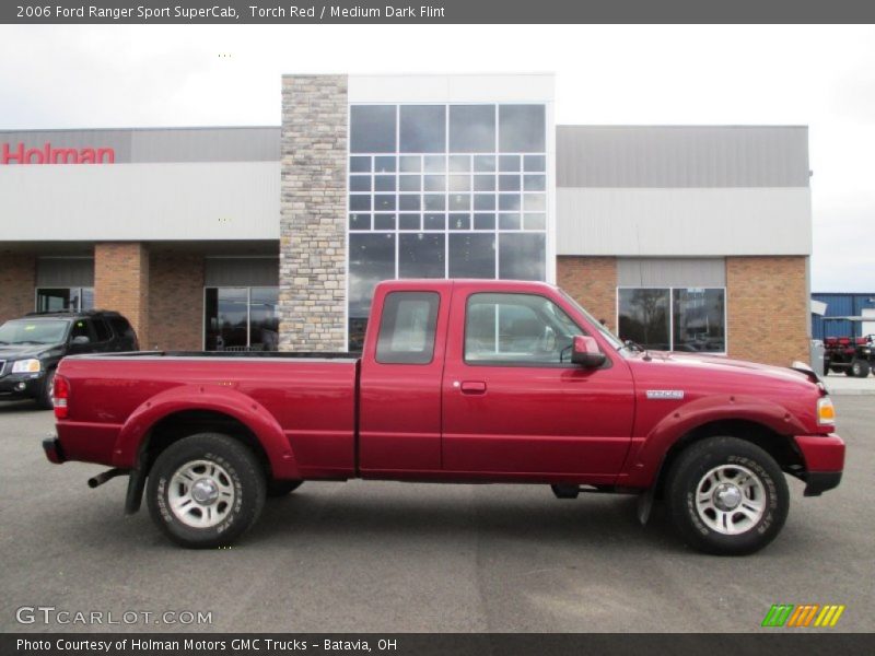 Torch Red / Medium Dark Flint 2006 Ford Ranger Sport SuperCab