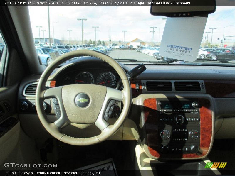 Deep Ruby Metallic / Light Cashmere/Dark Cashmere 2013 Chevrolet Silverado 2500HD LTZ Crew Cab 4x4
