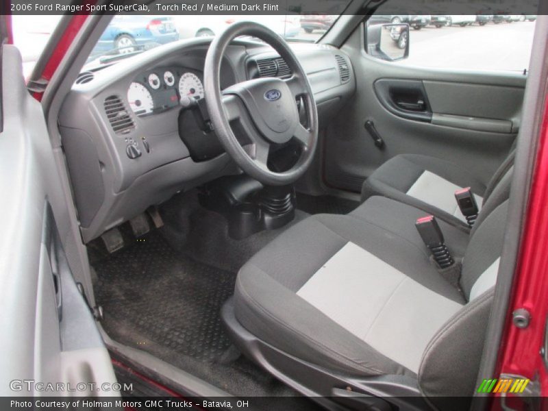 Torch Red / Medium Dark Flint 2006 Ford Ranger Sport SuperCab