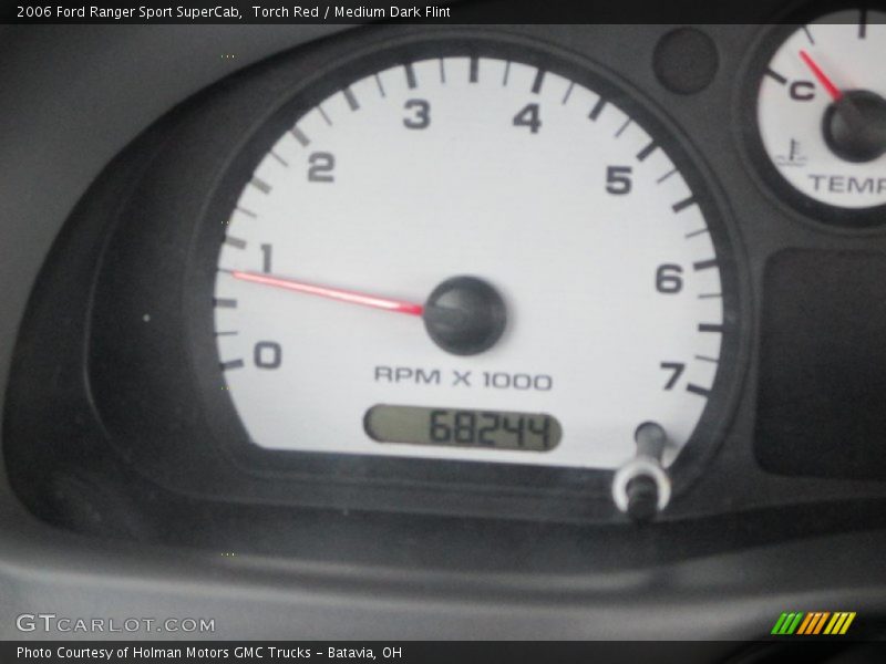 Torch Red / Medium Dark Flint 2006 Ford Ranger Sport SuperCab
