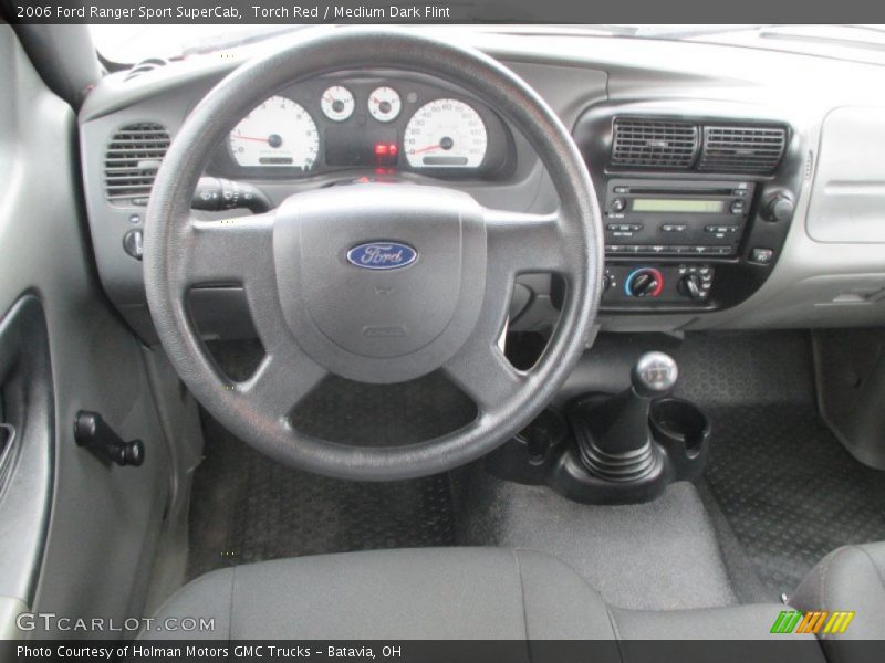Dashboard of 2006 Ranger Sport SuperCab