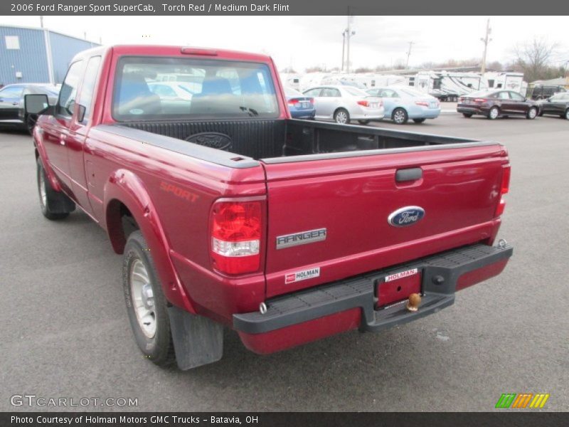 Torch Red / Medium Dark Flint 2006 Ford Ranger Sport SuperCab