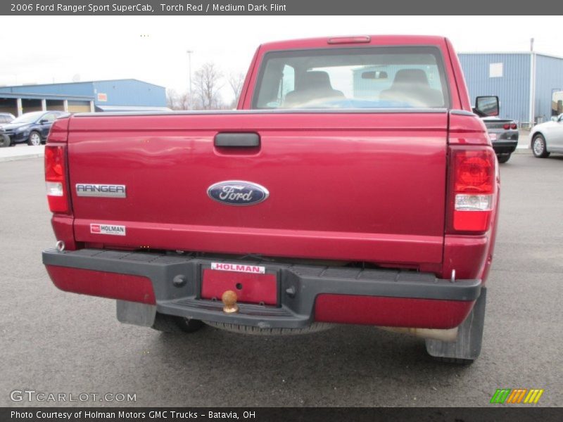 Torch Red / Medium Dark Flint 2006 Ford Ranger Sport SuperCab