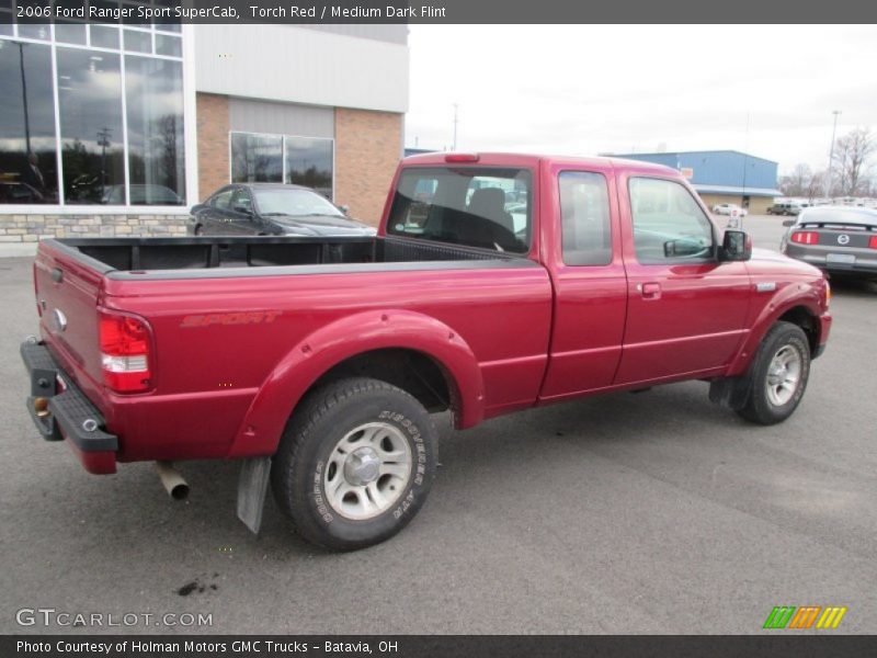 Torch Red / Medium Dark Flint 2006 Ford Ranger Sport SuperCab