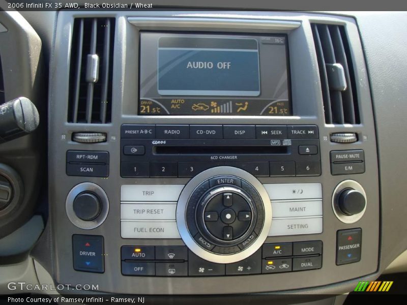 Black Obsidian / Wheat 2006 Infiniti FX 35 AWD