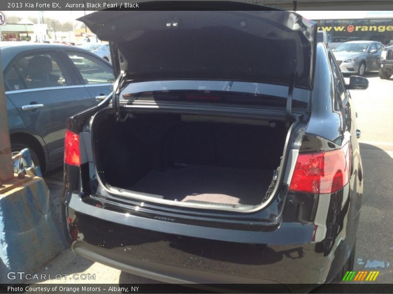 Aurora Black Pearl / Black 2013 Kia Forte EX